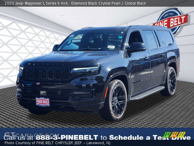 2023 Jeep Wagoneer L Series II 4x4 in Diamond Black Crystal Pearl