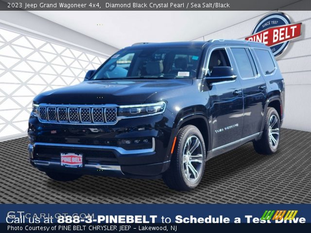 2023 Jeep Grand Wagoneer 4x4 in Diamond Black Crystal Pearl
