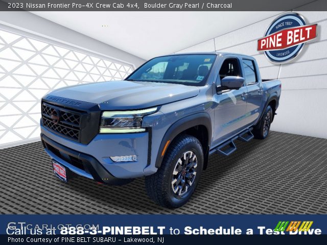 2023 Nissan Frontier Pro-4X Crew Cab 4x4 in Boulder Gray Pearl