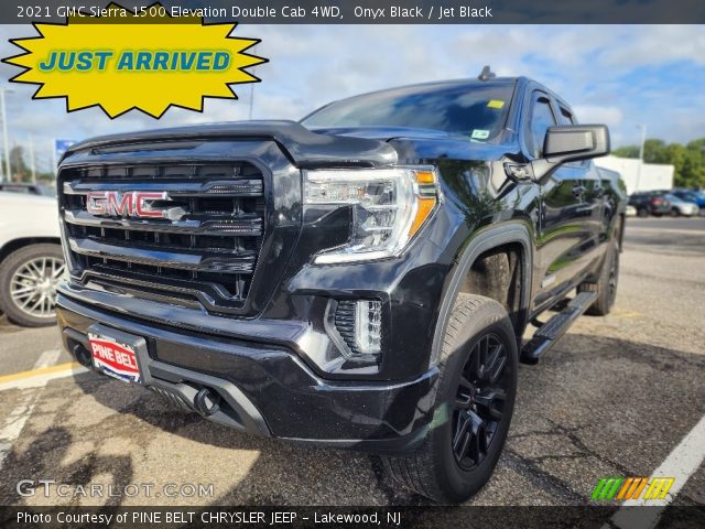 2021 GMC Sierra 1500 Elevation Double Cab 4WD in Onyx Black