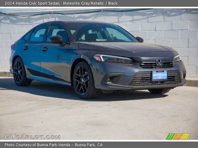 2024 Honda Civic Sport Sedan in Meteorite Gray Metallic