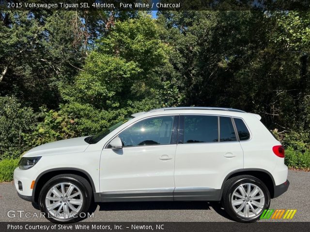 2015 Volkswagen Tiguan SEL 4Motion in Pure White