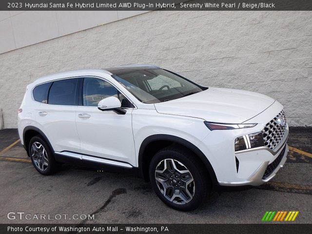2023 Hyundai Santa Fe Hybrid Limited AWD Plug-In Hybrid in Serenity White Pearl