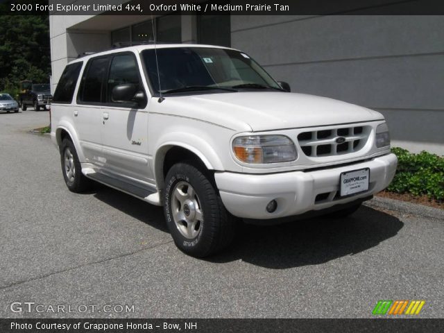 2000 Ford Explorer Limited 4x4 in Oxford White