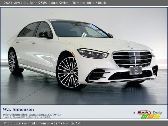 2023 Mercedes-Benz S 580 4Matic Sedan in Diamond White