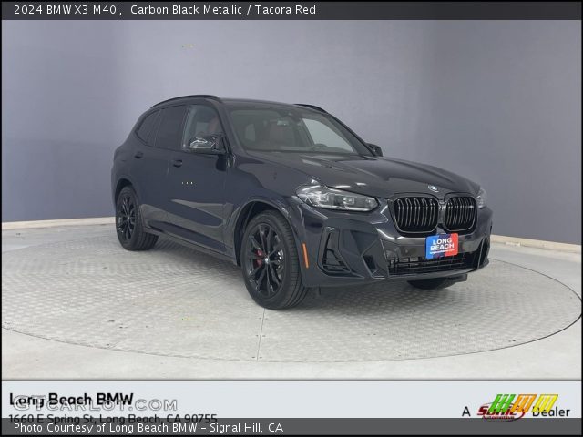 2024 BMW X3 M40i in Carbon Black Metallic