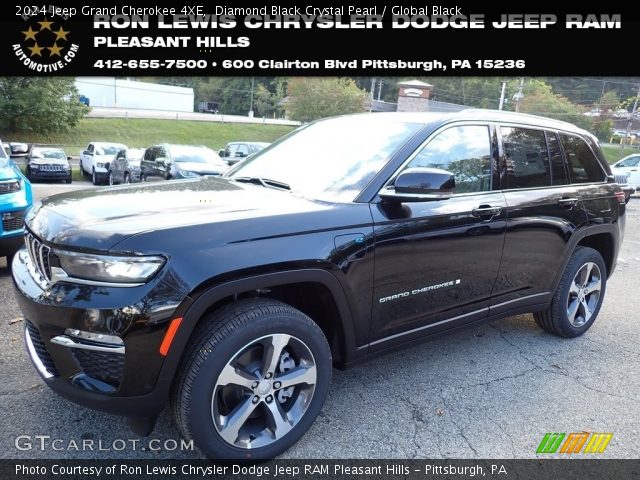 2024 Jeep Grand Cherokee 4XE in Diamond Black Crystal Pearl
