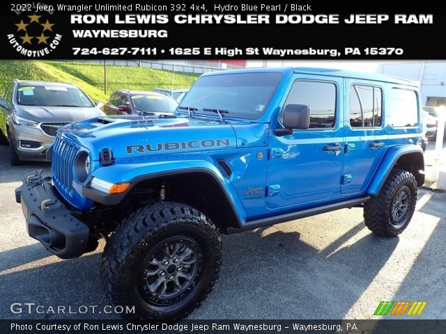 2022 Jeep Wrangler Unlimited Rubicon 392 4x4 in Hydro Blue Pearl