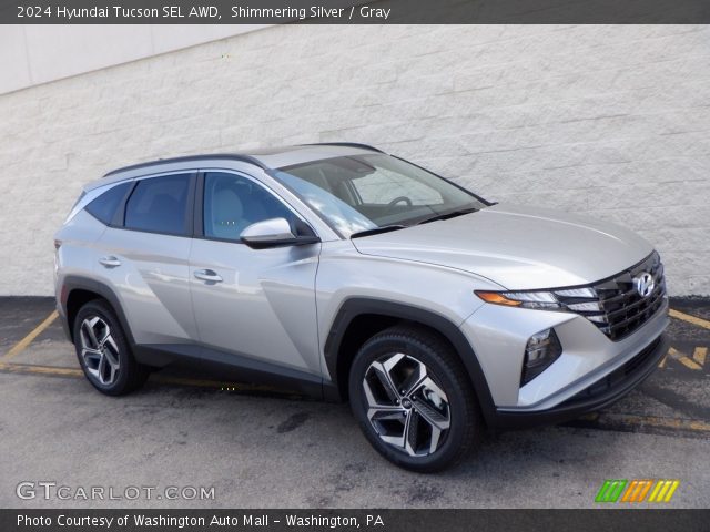 2024 Hyundai Tucson SEL AWD in Shimmering Silver