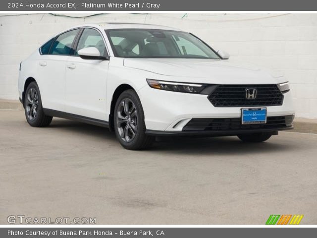 2024 Honda Accord EX in Platinum White Pearl