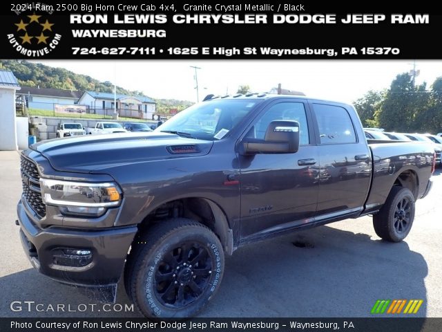 2024 Ram 2500 Big Horn Crew Cab 4x4 in Granite Crystal Metallic