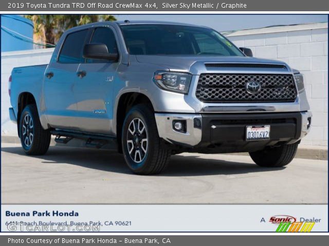 2019 Toyota Tundra TRD Off Road CrewMax 4x4 in Silver Sky Metallic