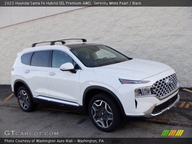 2023 Hyundai Santa Fe Hybrid SEL Premium AWD in Serenity White Pearl