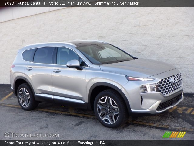 2023 Hyundai Santa Fe Hybrid SEL Premium AWD in Shimmering Silver