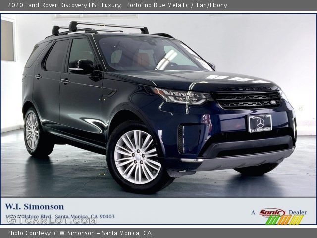2020 Land Rover Discovery HSE Luxury in Portofino Blue Metallic
