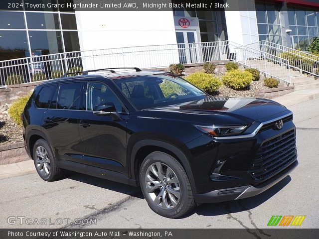 2024 Toyota Grand Highlander Limited AWD in Midnight Black Metallic