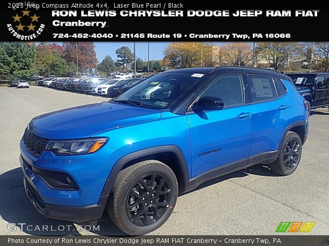 2023 Jeep Compass Altitude 4x4 in Laser Blue Pearl