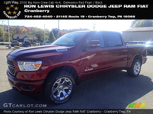 2023 Ram 1500 Big Horn Crew Cab 4x4 in Delmonico Red Pearl