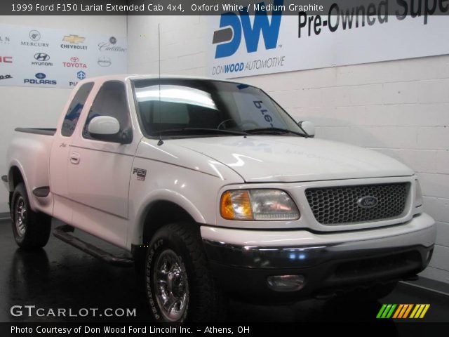 1999 Ford F150 Lariat Extended Cab 4x4 in Oxford White