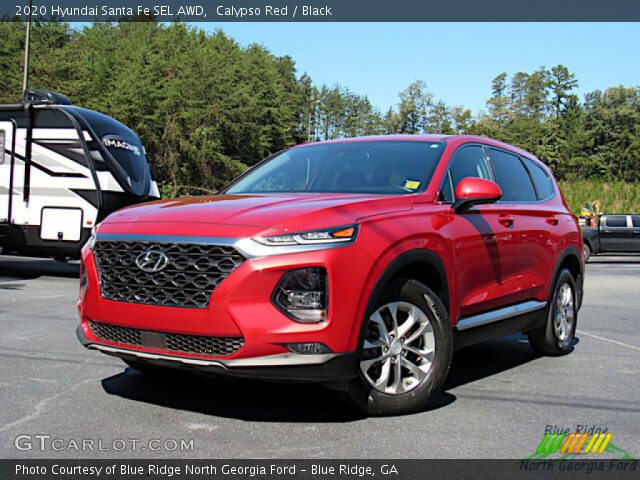 2020 Hyundai Santa Fe SEL AWD in Calypso Red