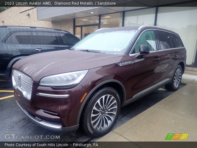 2023 Lincoln Aviator AWD in Diamond Red Metallic