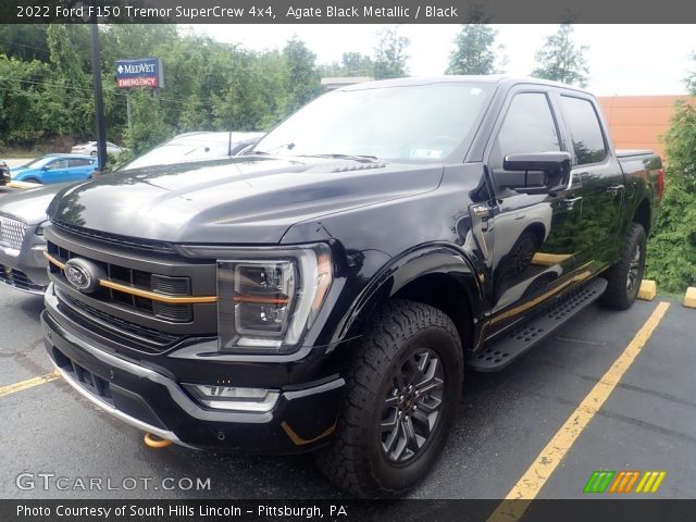 2022 Ford F150 Tremor SuperCrew 4x4 in Agate Black Metallic