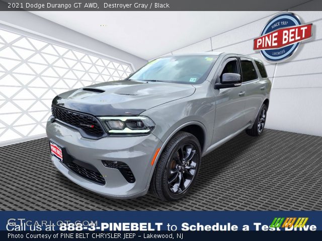 2021 Dodge Durango GT AWD in Destroyer Gray