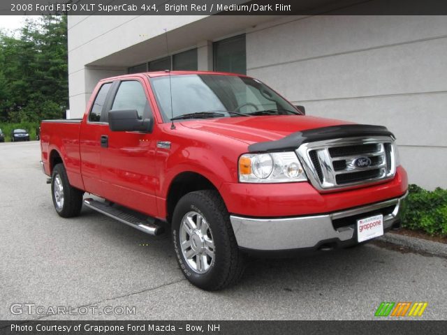 2008 Ford F150 XLT SuperCab 4x4 in Bright Red