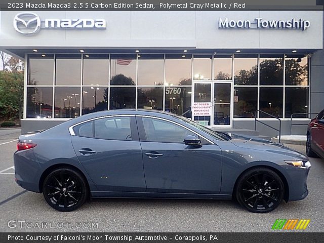 2023 Mazda Mazda3 2.5 S Carbon Edition Sedan in Polymetal Gray Metallic