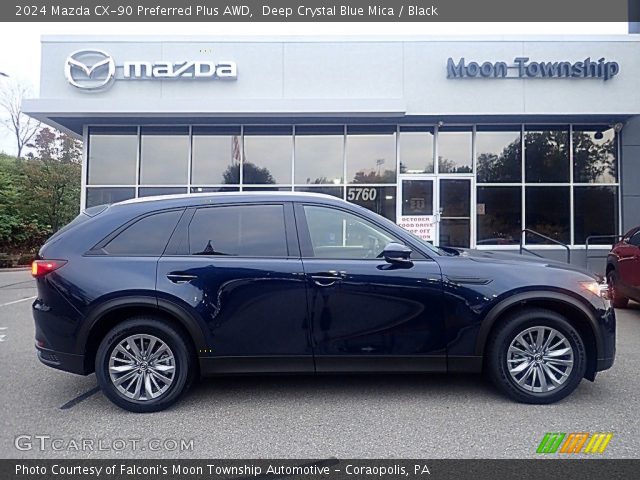 2024 Mazda CX-90 Preferred Plus AWD in Deep Crystal Blue Mica