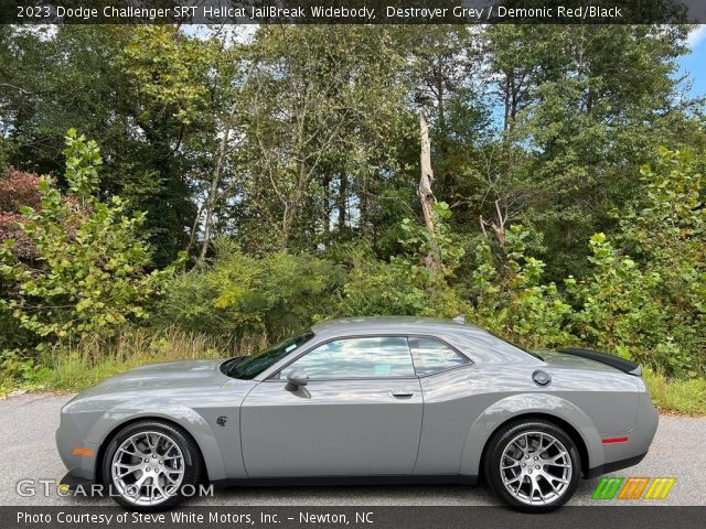 2023 Dodge Challenger SRT Hellcat JailBreak Widebody in Destroyer Grey