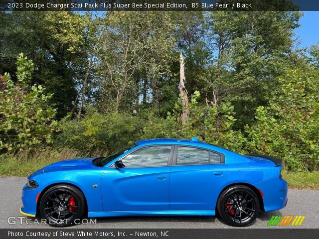 2023 Dodge Charger Scat Pack Plus Super Bee Special Edition in B5 Blue Pearl