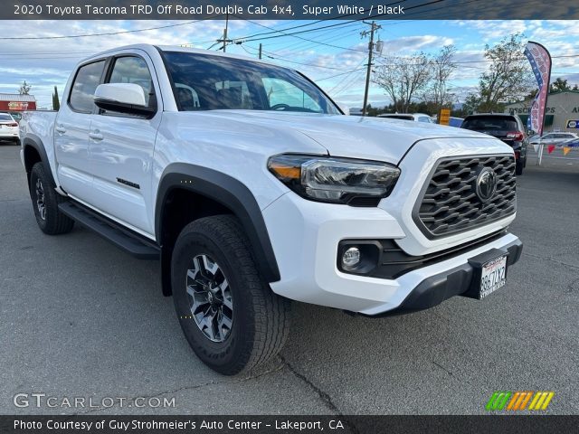 2020 Toyota Tacoma TRD Off Road Double Cab 4x4 in Super White