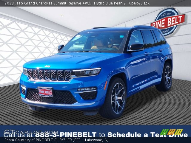 2023 Jeep Grand Cherokee Summit Reserve 4WD in Hydro Blue Pearl