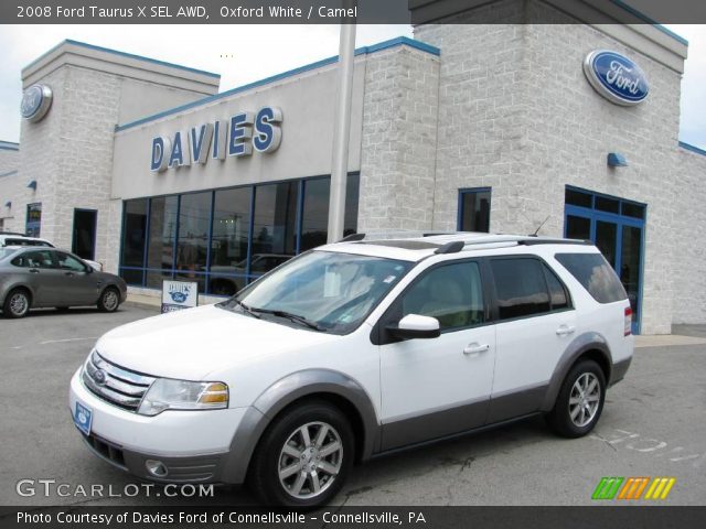 2008 Ford Taurus X SEL AWD in Oxford White
