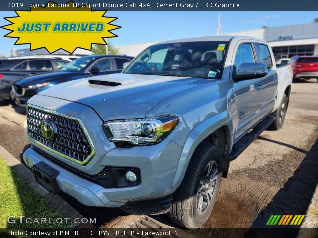 2019 Toyota Tacoma TRD Sport Double Cab 4x4 in Cement Gray