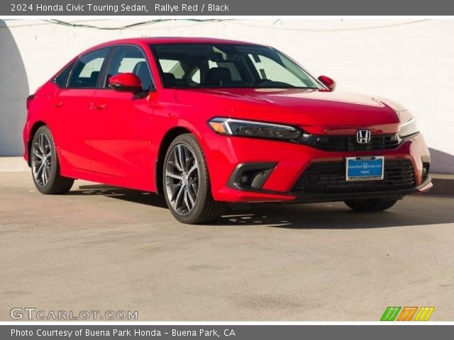 2024 Honda Civic Touring Sedan in Rallye Red