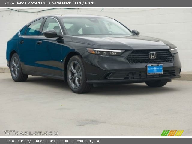 2024 Honda Accord EX in Crystal Black Pearl