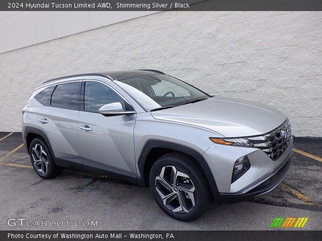 2024 Hyundai Tucson Limited AWD in Shimmering Silver