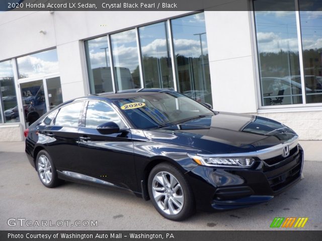 2020 Honda Accord LX Sedan in Crystal Black Pearl