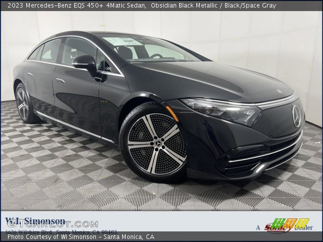 2023 Mercedes-Benz EQS 450+ 4Matic Sedan in Obsidian Black Metallic