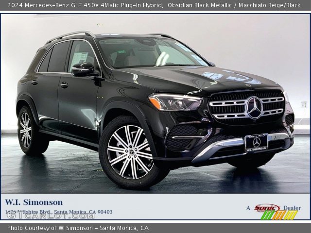 2024 Mercedes-Benz GLE 450e 4Matic Plug-In Hybrid in Obsidian Black Metallic