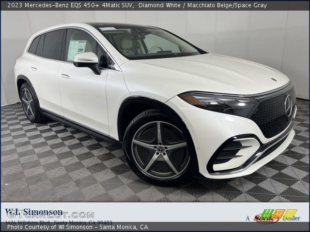 2023 Mercedes-Benz EQS 450+ 4Matic SUV in Diamond White
