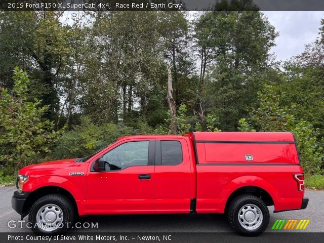 2019 Ford F150 XL SuperCab 4x4 in Race Red