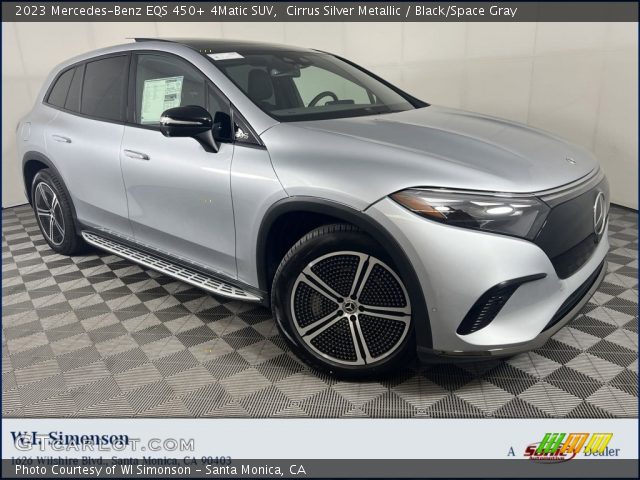 2023 Mercedes-Benz EQS 450+ 4Matic SUV in Cirrus Silver Metallic