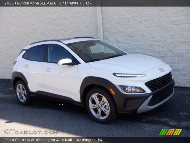 2023 Hyundai Kona SEL AWD in Lunar White