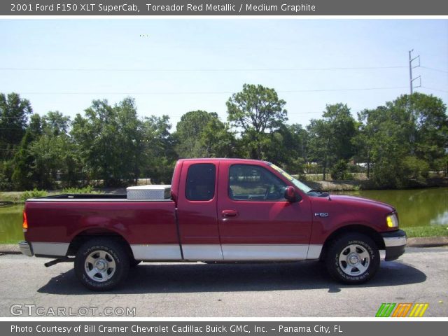 2001 Ford F150 XLT SuperCab in Toreador Red Metallic