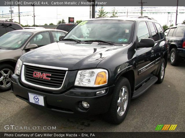2003 GMC Envoy SLE 4x4 in Carbon Metallic
