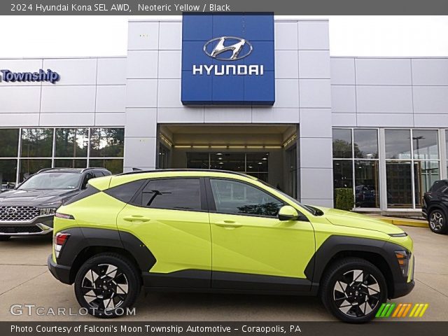 2024 Hyundai Kona SEL AWD in Neoteric Yellow