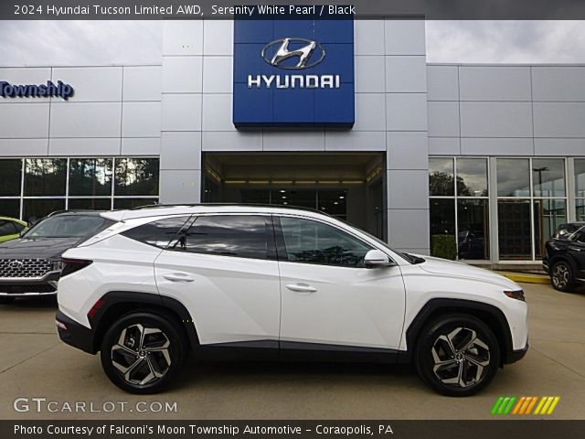 2024 Hyundai Tucson Limited AWD in Serenity White Pearl